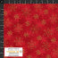 FROSTY SNOWFLAKE METALLIC RED/GOLD