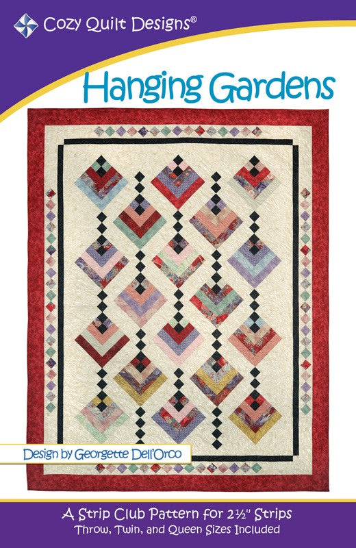 COZY QUILT DESIGNS HANGING GARDENS PATTERN