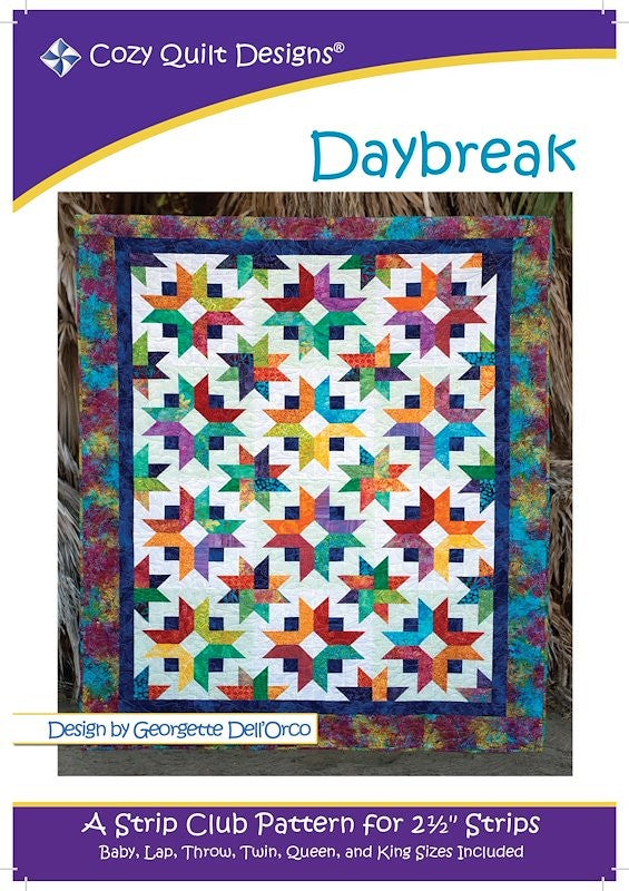 COZY QUILT DESIGNS DAYBREAK PATTERN