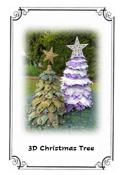 CADD COTTAGE 3D CHRISTMAS TREE PATTERN