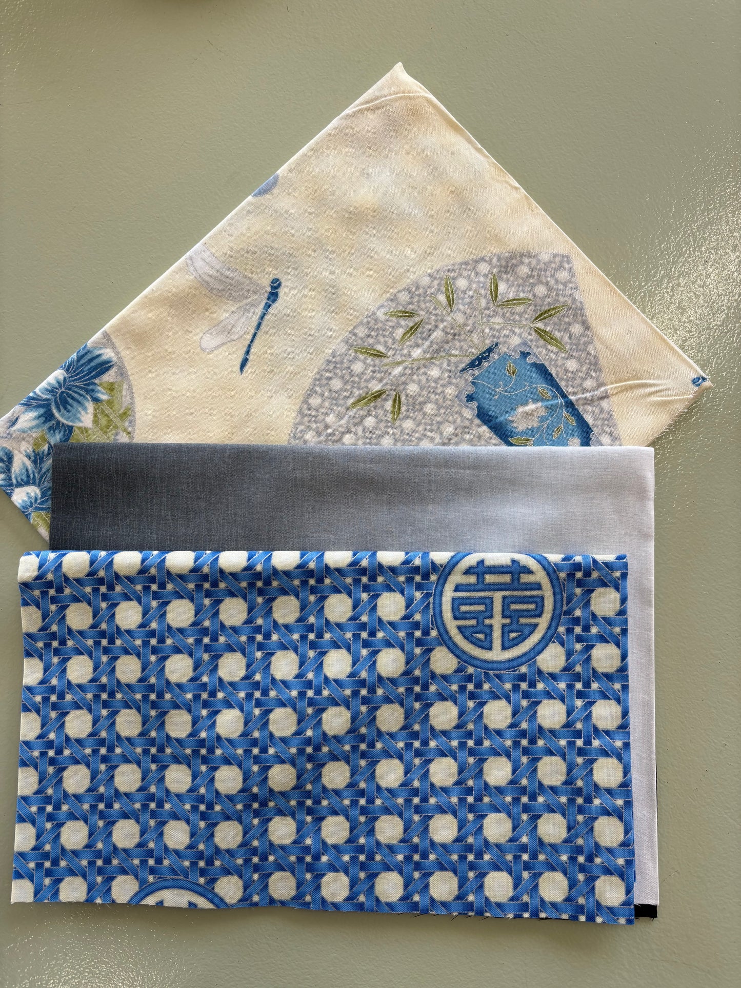 CHIINESE FAN TABLE RUNNER KIT