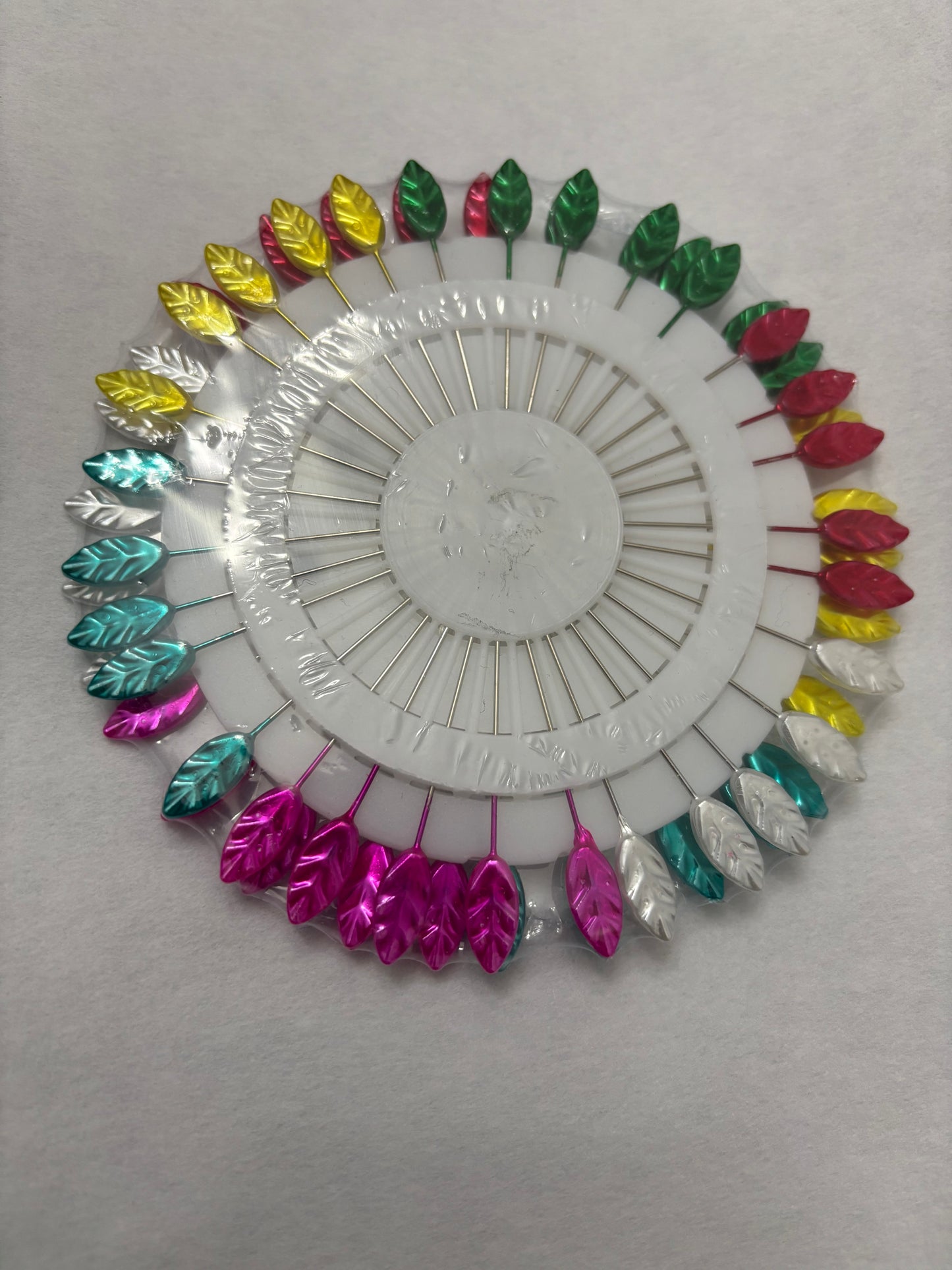 LEAF PIN WHEEL 60 PIECES