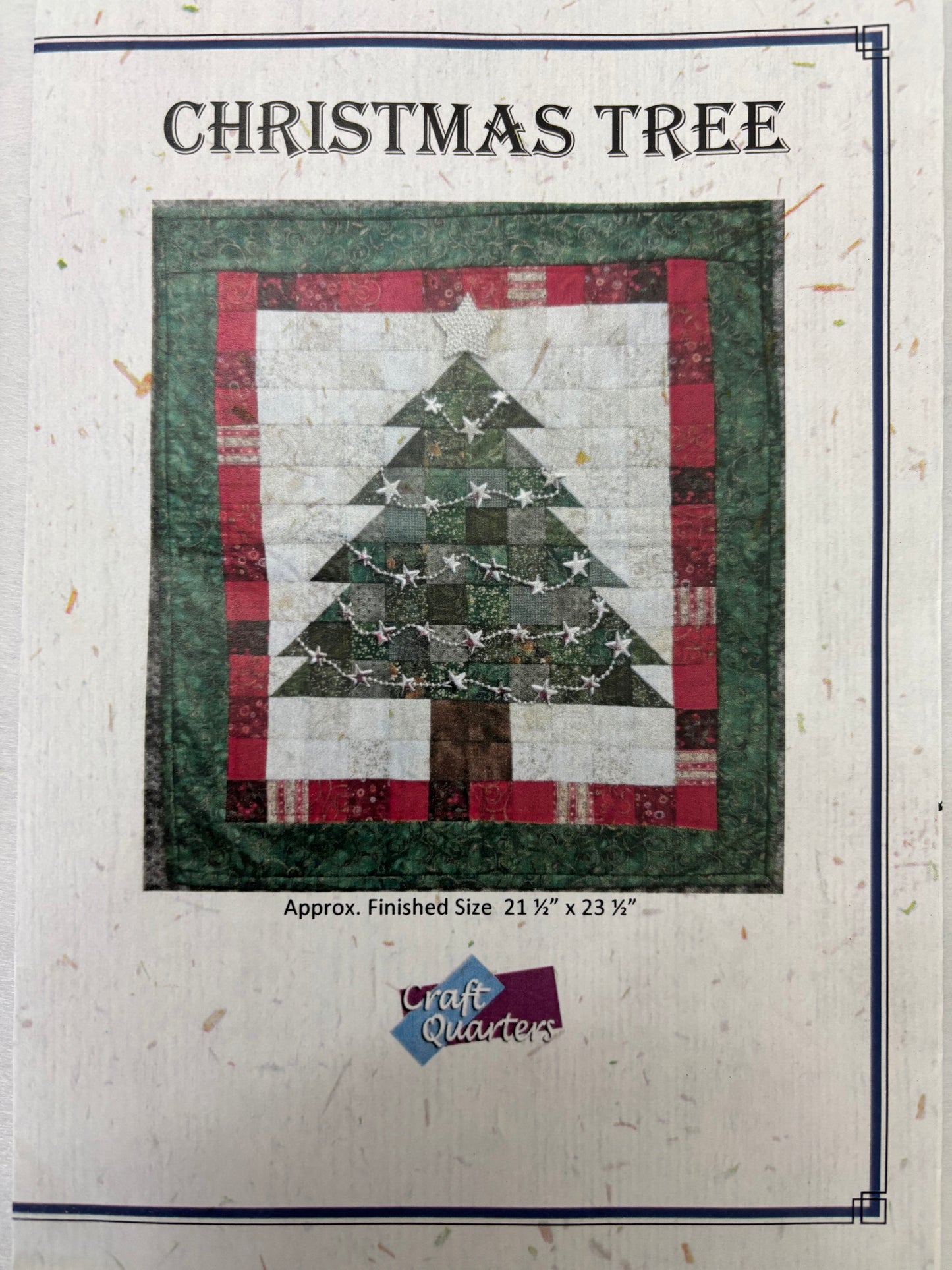 CADD COTTAGE CHRISTMAS TREE PATTERN
