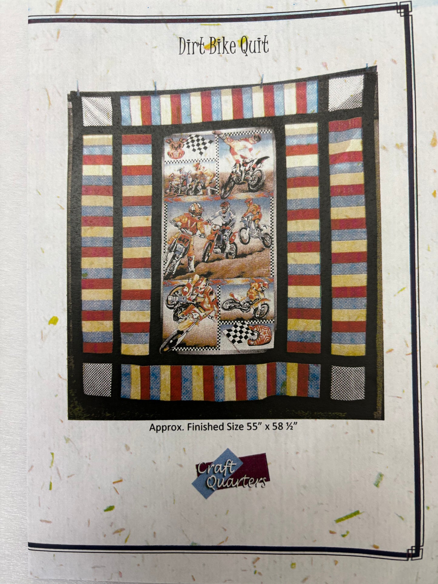 CADD COTTAGE DIRT BIKE QUILT PATTERN