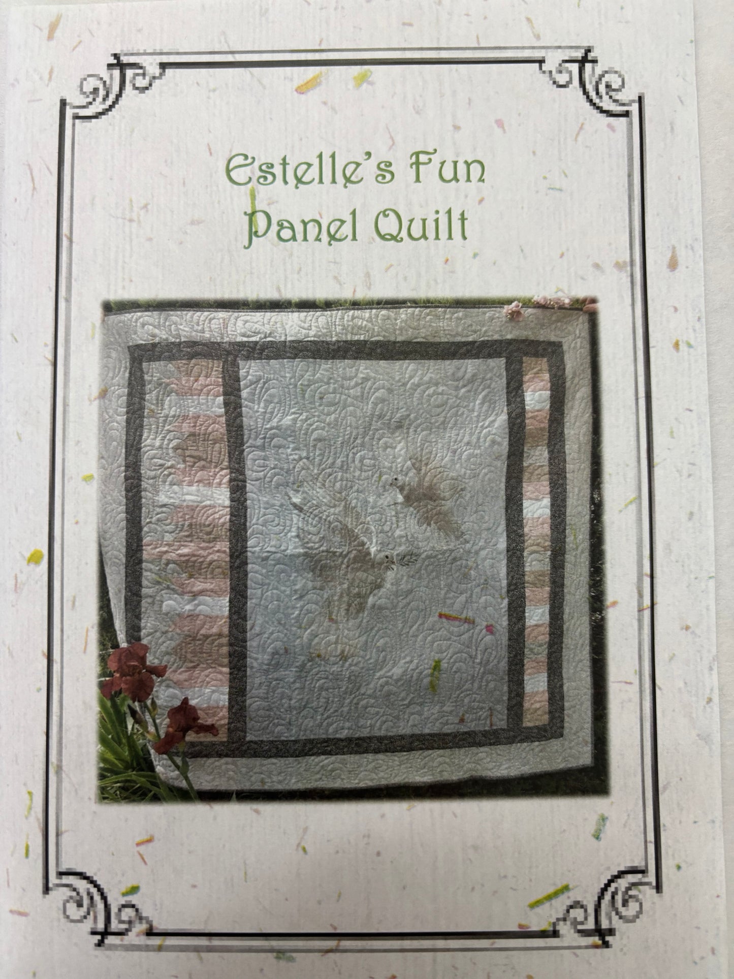 ESTELLE'S FUN PANEL QUILT KIT - DOVES