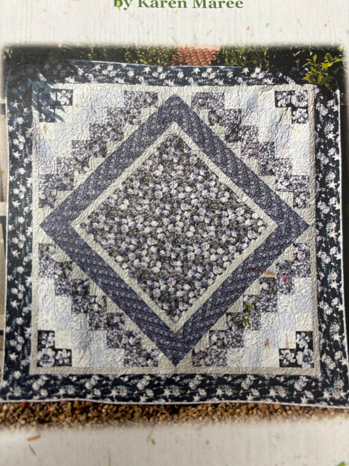 CADD COTTAGE MORNING VIOLETS QUILT PATTERN