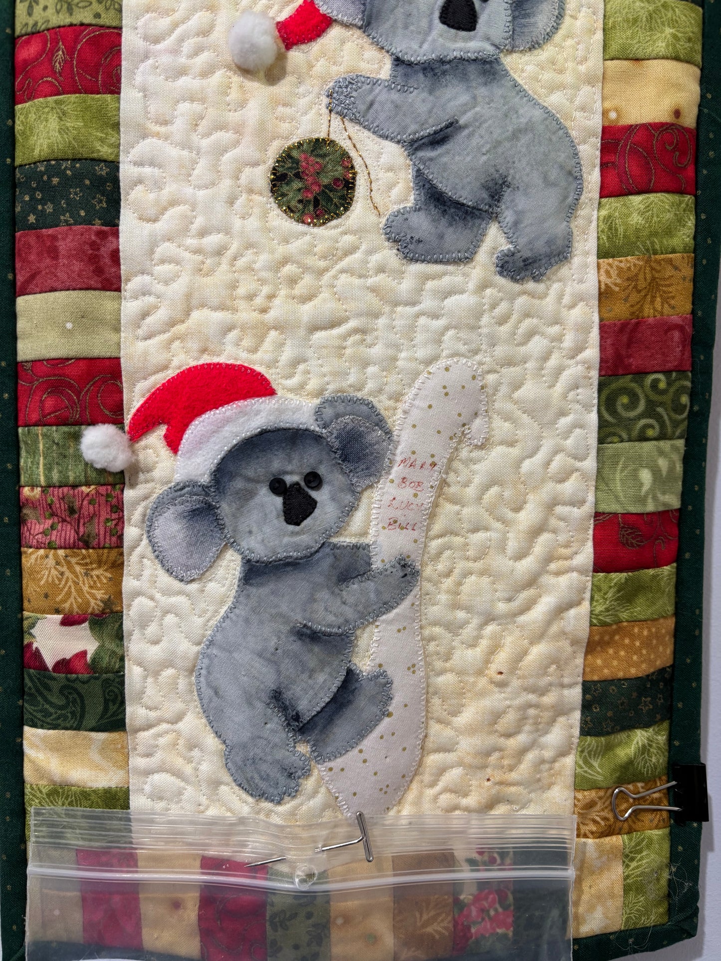 CADD COTTAGE KOALA CHRISTMAS PATTERN