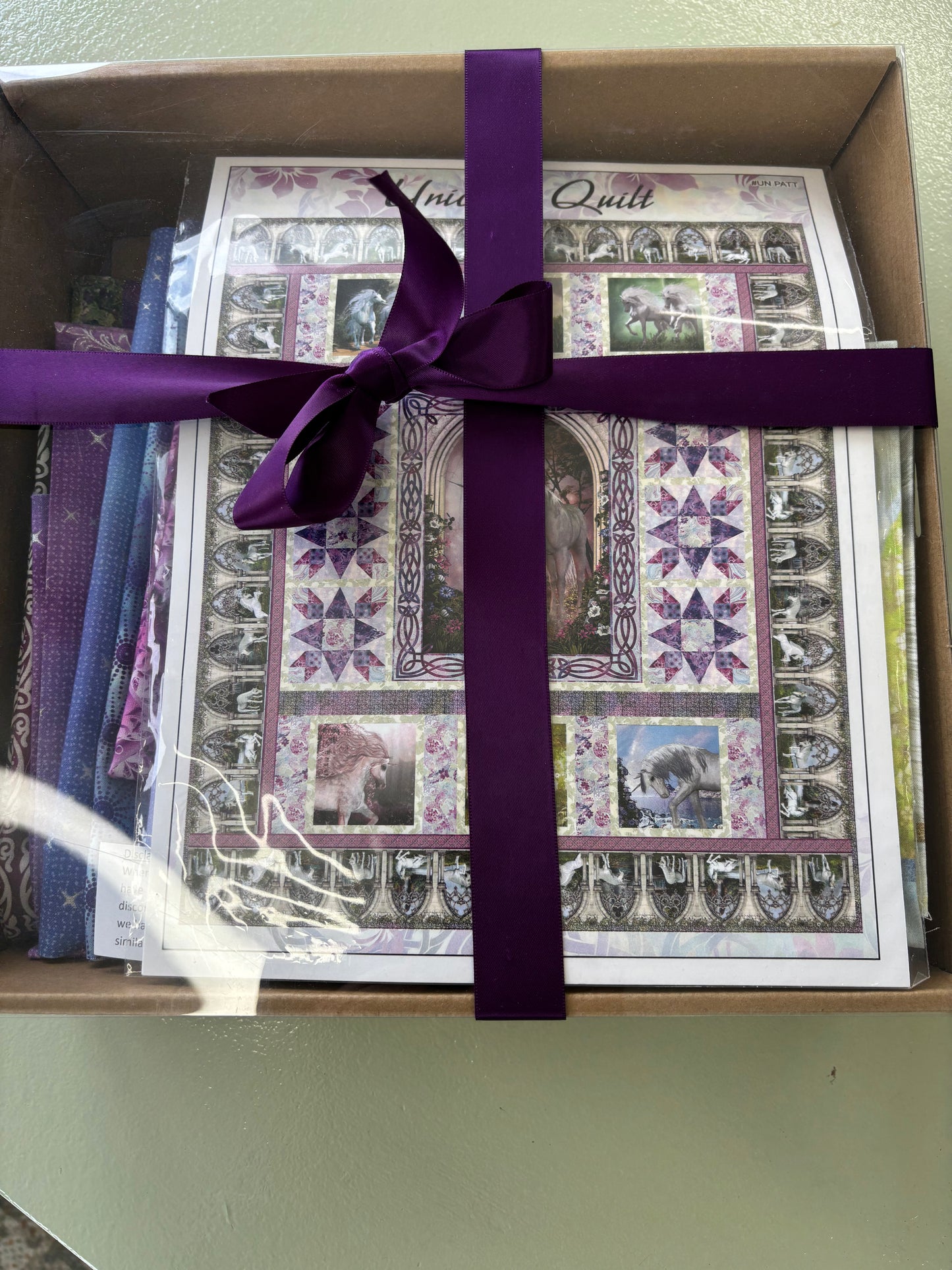 UNICORN QUILT KIT