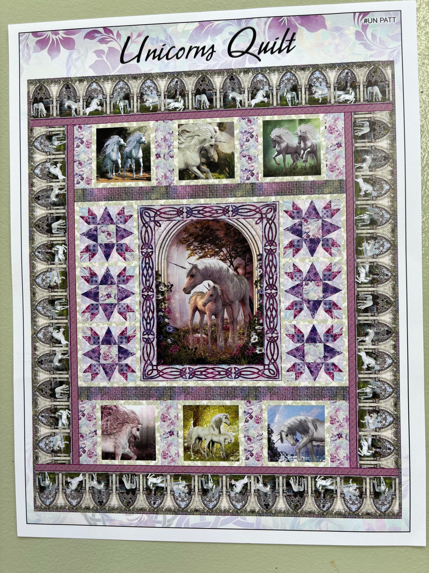 UNICORN QUILT KIT