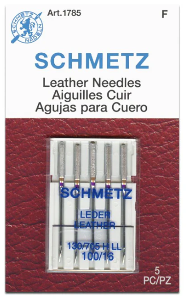 SCHMETZ NEEDLES LEATHER 100/16