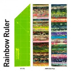 RULER RAINBOW 2.5" x 10"