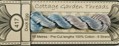 COTTAGE GARDEN DUCK EGG 417