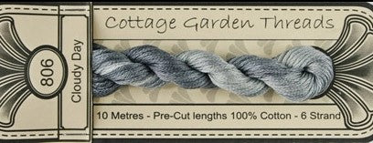 COTTAGE GARDEN CLOUDY DAY 806