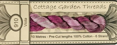COTTAGE GARDEN THREADS VIOLA 910