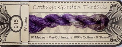 COTTAGE GARDEN THREADS WISTERIA 915