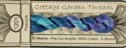 COTTAGE GARDEN THREADS 1201 Peacock