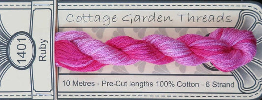 COTTAGE GARDEN THREADS 1401 Ruby