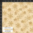 STOF FROSTY SNOWFLAKE METALLIC GOLD