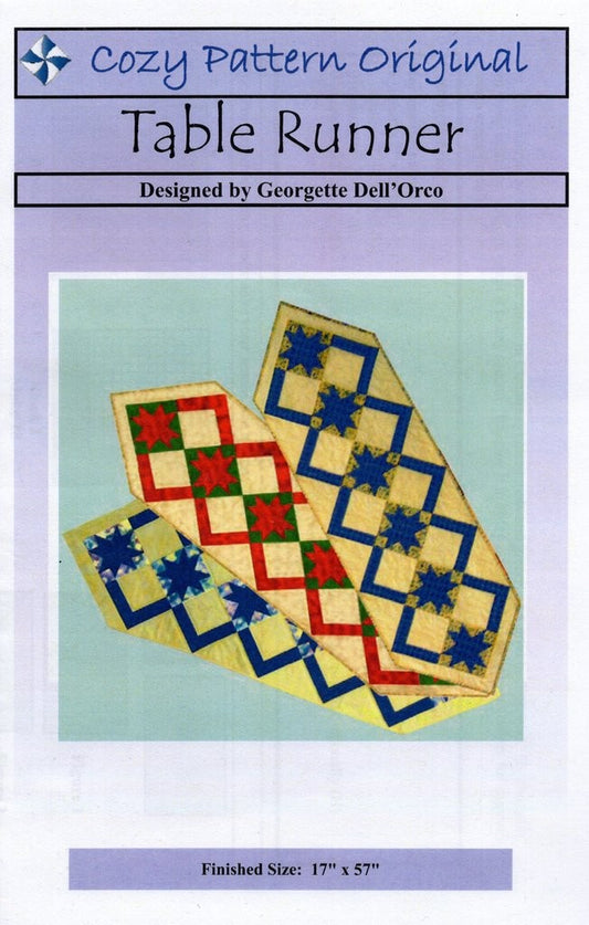 COZY QUILT DESIGNS TABLE RUNNER PATTERN