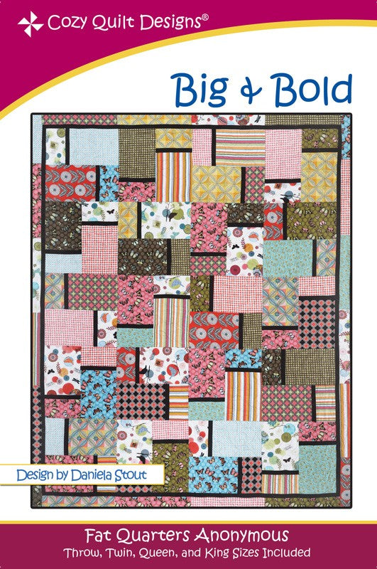 COZY QUILT DESIGNS BIG AND BOLD PATTERN