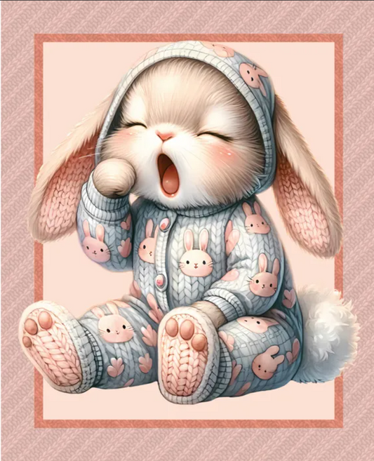 BUNNIES COT PANEL