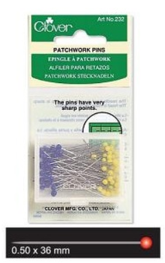 CLOVER APPLIQUE PINS