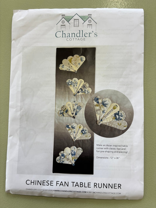 CHIINESE FAN TABLE RUNNER KIT