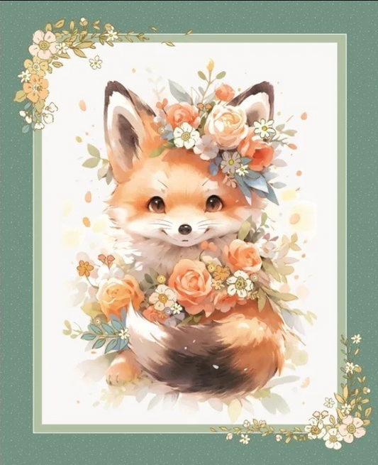 BED BUDS COT PANEL FOX