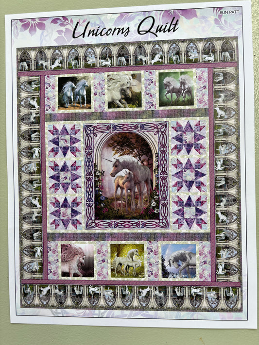UNICORN QUILT KIT