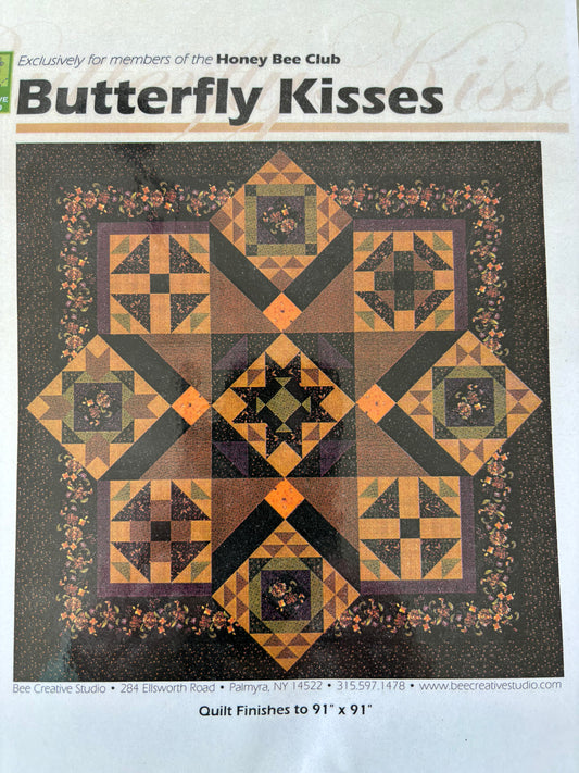 BUTTERFLY KISSES QUILT KIT