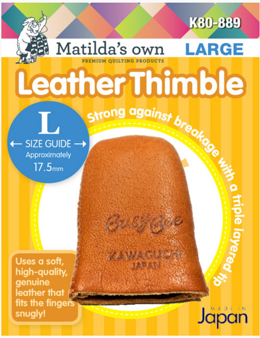 MATILDA'S OWN LEATHER THIMBLES