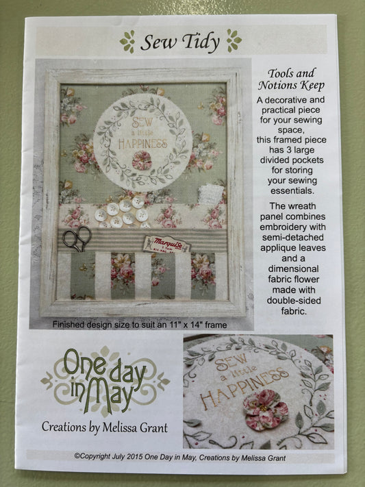 ONE DAY IN MAY SEW TIDY
