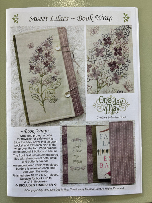 ONE DAY IN MAY SWEET LILAC BOOK WRAP