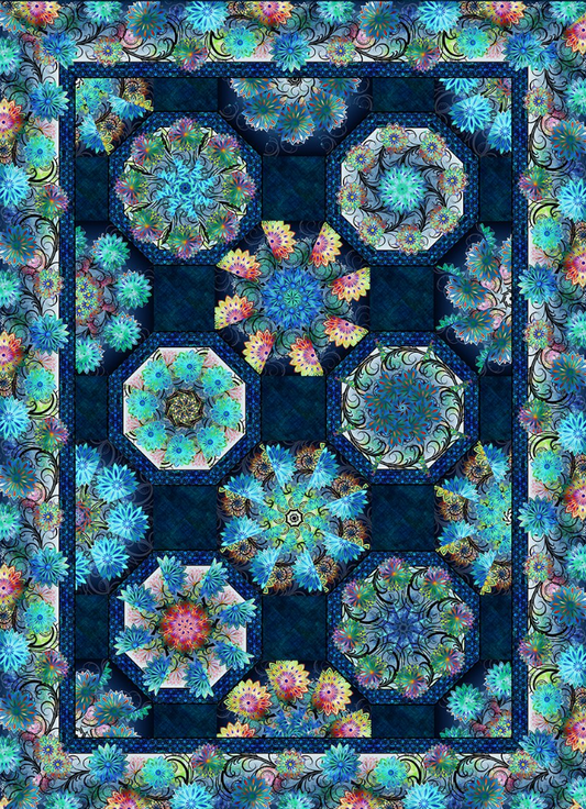 DAZZLE KALEIDOSCOPE QUILT KIT