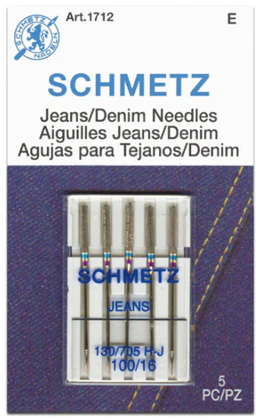 SCHMETZ NEEDLES JEANS 100/16