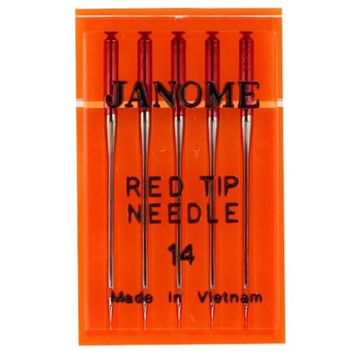 JANOME NEEDLES RED TIP