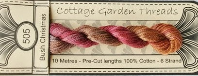 COTTAGE GARDEN THREADS BUSH CHRISTMAS 505