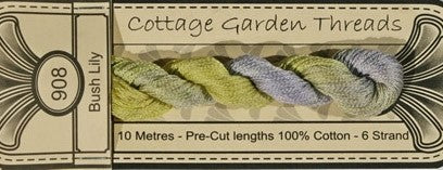 COTTAGE GARDEN THREADS BUSH LILY 908