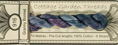 COTTAGE GARDEN THREADS GRANNY BONNET 916