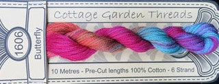 COTTAGE GARDEN THREADS BUTTERFLY 1606